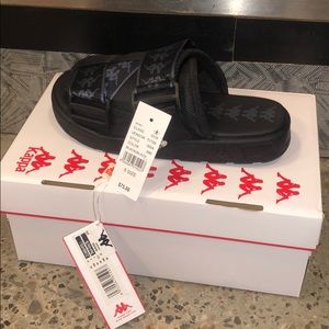 Women’s Kappa slides. Size 5
